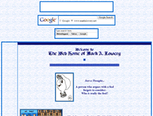 Tablet Screenshot of markalowery.net